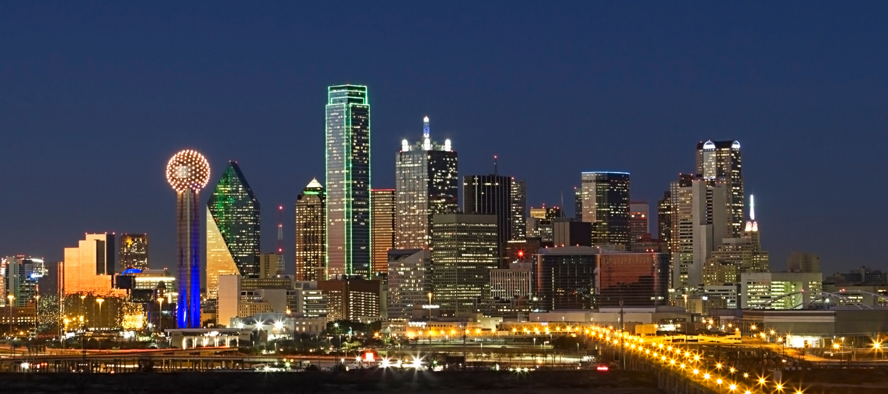 dallas at night